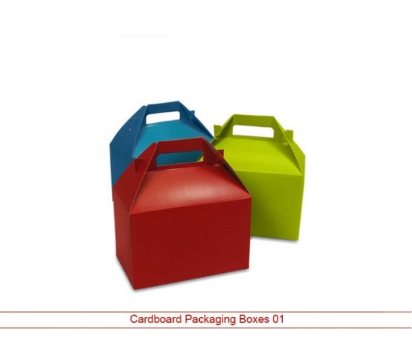 Cardboard packaging Boxes