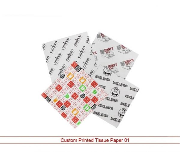 Custom Printed Tissue Paper 01