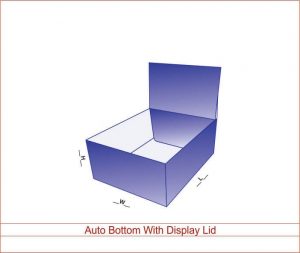 BoxUp | Custom Boxes | Printing Services & Box Company 8 Auto Bottom With Display lid 02