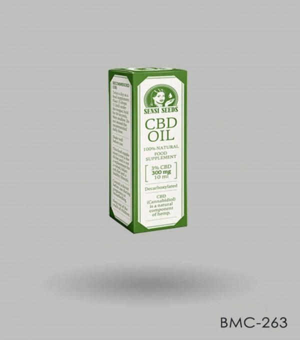 Ccustom Printed CBD Oil Box Packaging