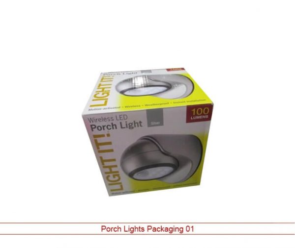 Custom Porch Lights Packaging
