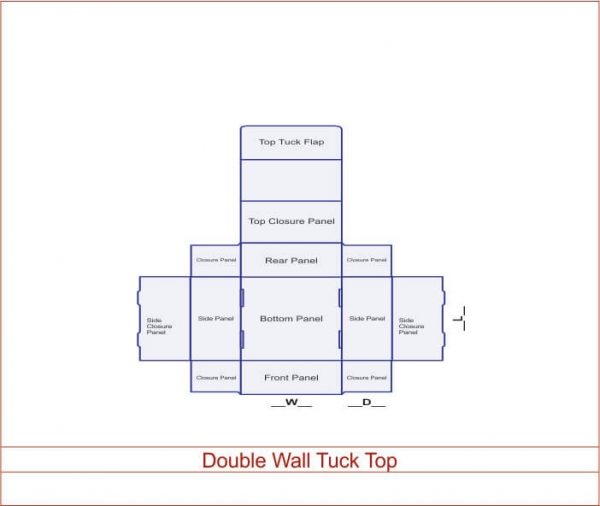 Double Wall Tuck and Top
