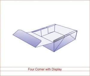 Four Corner with Display Lid Boxes