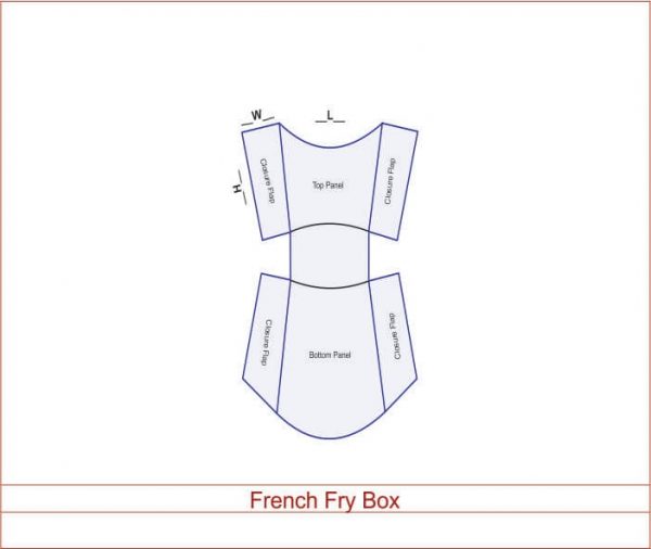French Fry Box 03