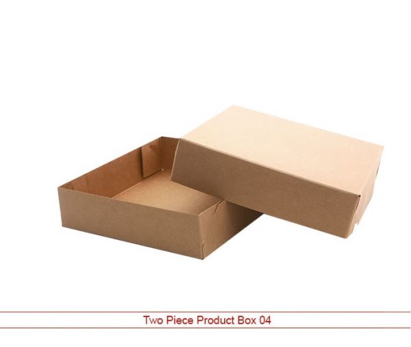 two piece product box Packaging